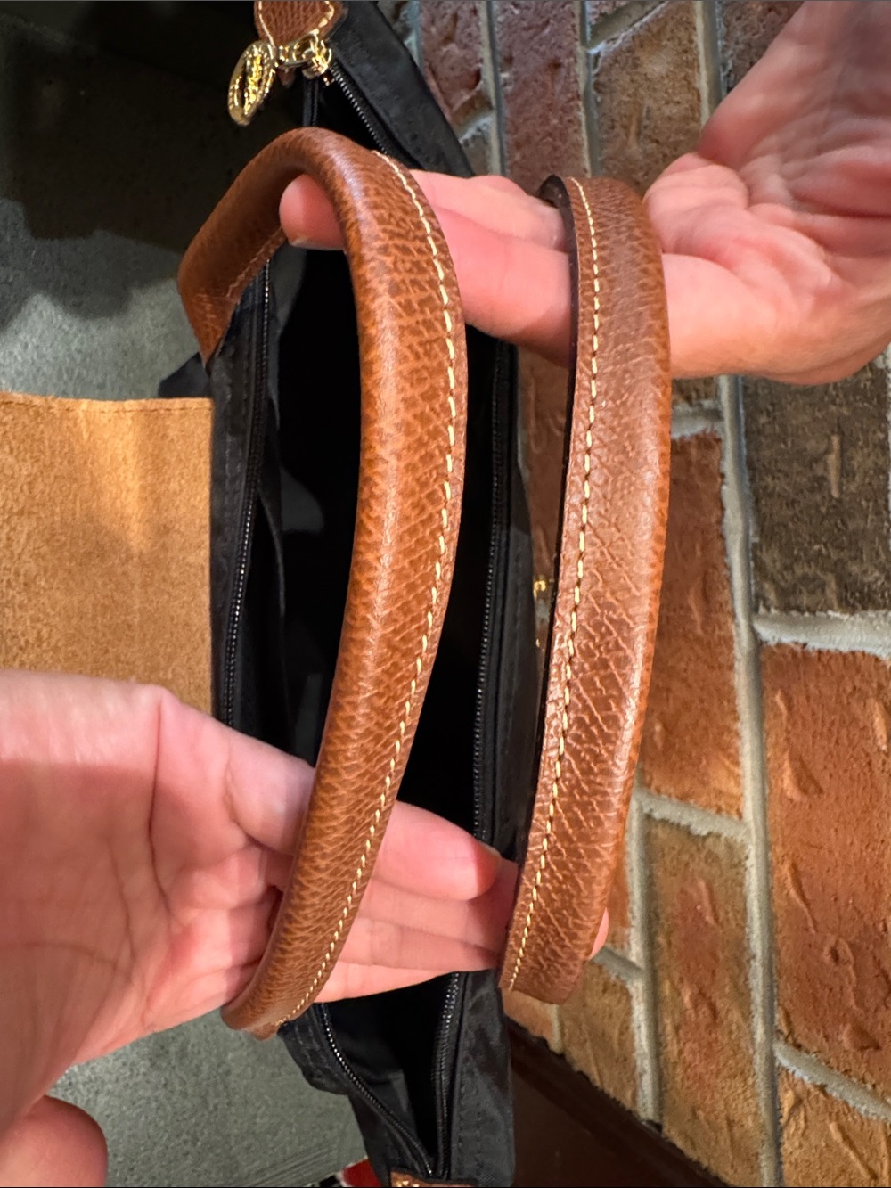 Longchamp Le Pliage Originals HandBag Small. - Picture 8 of 11